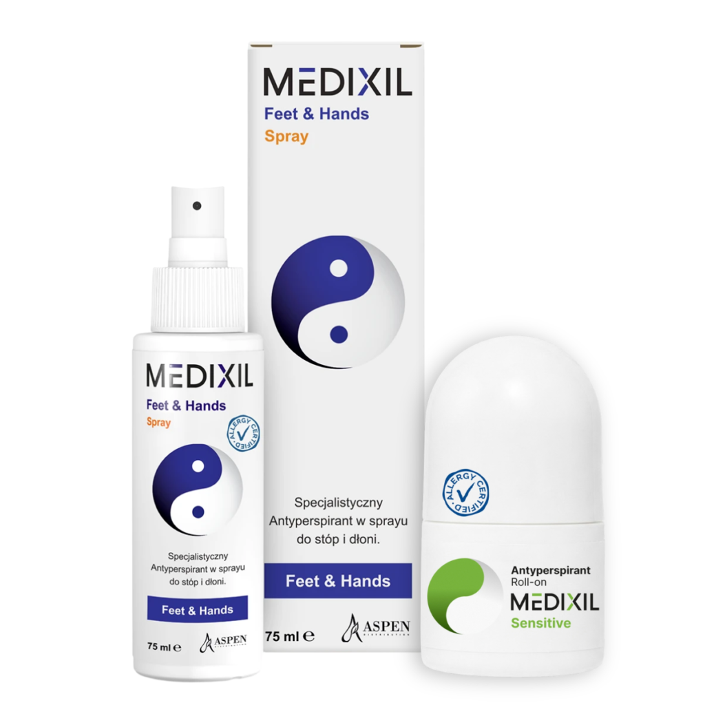 Medixil Sensitive + Medixil Feet & Hands — zestaw dwóch produktów